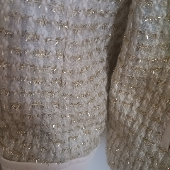 Victoria's Secret Cream Textured Pea Coat - Picture 5 of 7